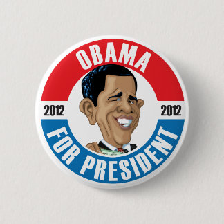 U.S. Presidents Campaign Button: #44 Obama Pinback Button