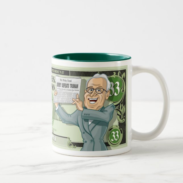 U.S. Presidents Mug Collection: #33 Harry Truman (Right)