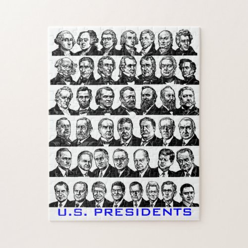 US Presidents Puzzle