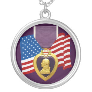 U.S. Purple Heart Necklace