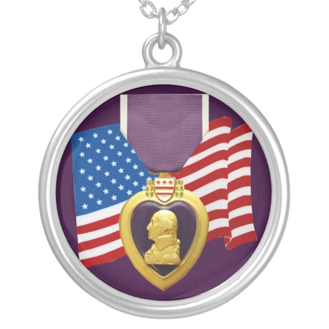 U.S. Purple Heart Necklace (Front)