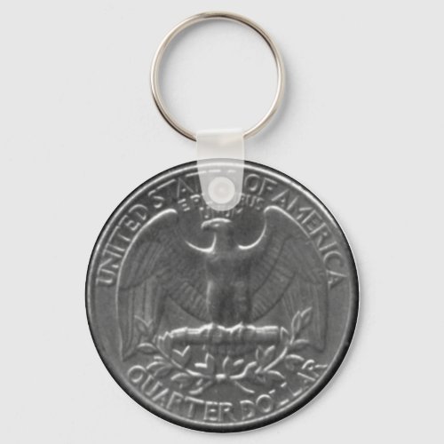 US Quarter Keychain