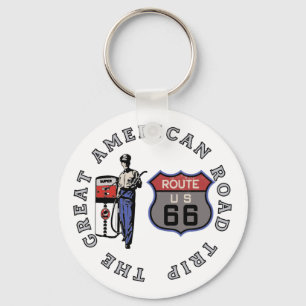 U.S. Route 66 Keychain