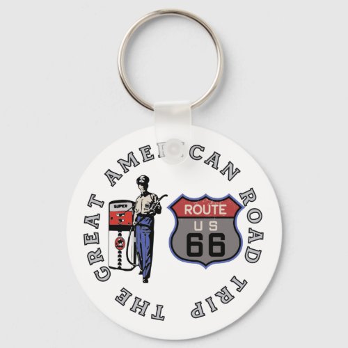 US Route 66   Keychain