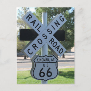 U.S. ROUTE 66 Kingman Arizona Postcard