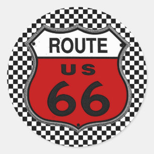 U.S. Route 66  Stickers