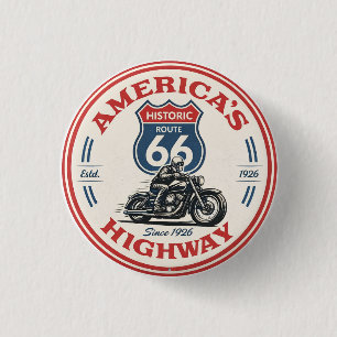 U.S. Route 66 The Mother Road historic highway gif Button