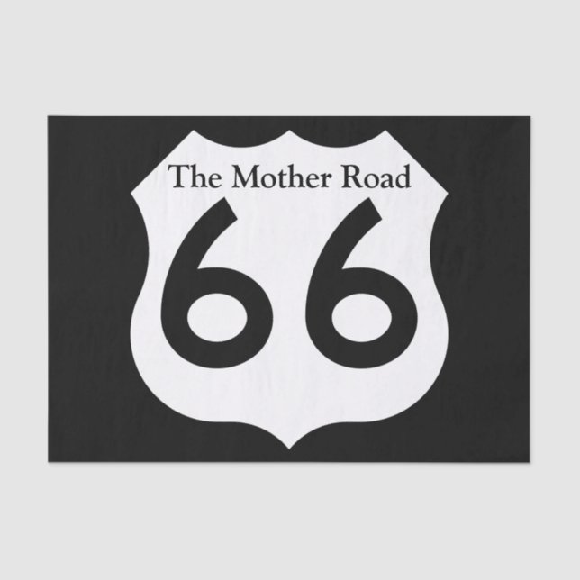 U.S. Route 66 Tissue Paper (Front)