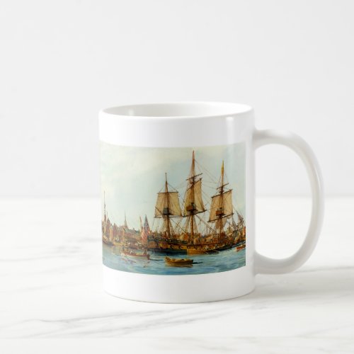 USS Alfred Navy Ship by Nowland Van Powell Coffee Mug