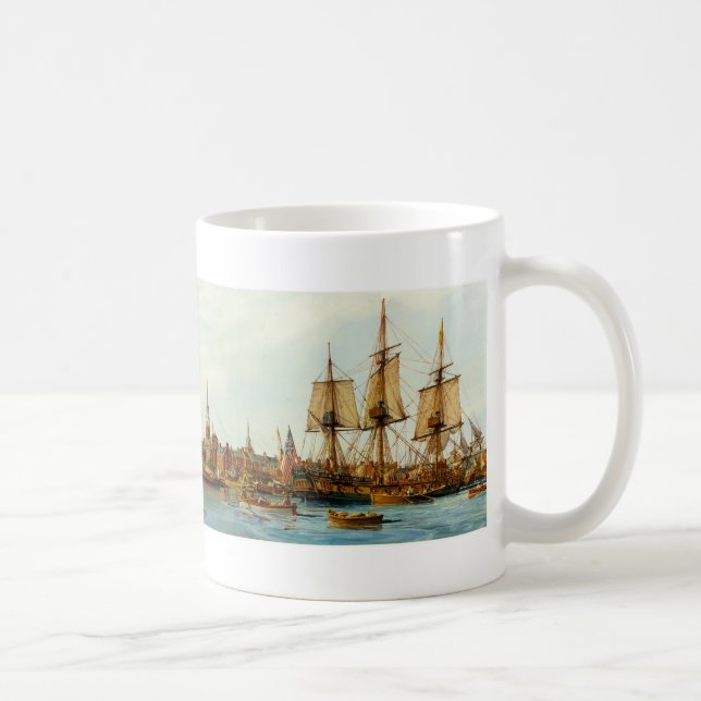 U.S.S. Alfred Navy Ship by Nowland Van Powell Coffee Mug (Right)