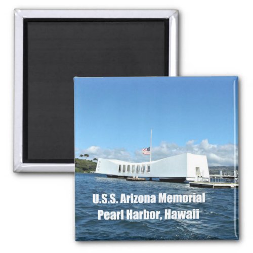 USS Arizona Memorial Magnet