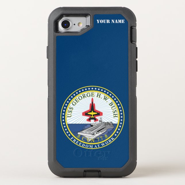 U.S.S. GEORGE H. W. BUSH OTTERBOX iPhone CASE (Back)