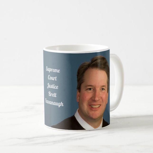 U.S. Supreme Court Justice Brett Kavanaugh Coffee Mug (Front Right)