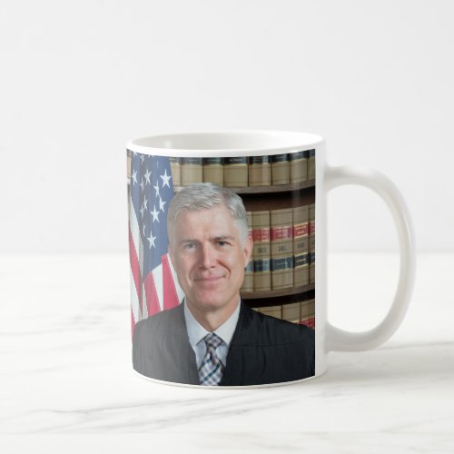 US Supreme Court Justice Neil Gorsuch Coffee Mug
