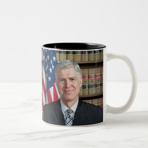 US Supreme Court Justice Neil Gorsuch Two_Tone Coffee Mug