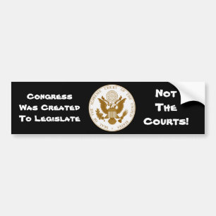 U.S. Supreme Court Seal Bumper Sticker