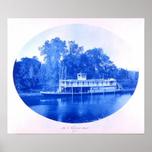 U.S Towboat "Alert", 1885 Poster