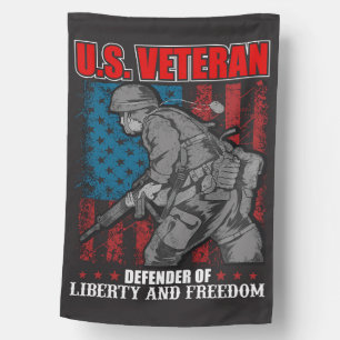 U.S Veteran House Flag