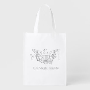 U.S. Virgin Island Flag Adult Coloring Bag