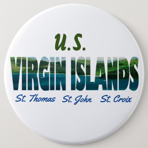 US Virgin Islands Button