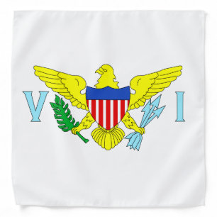 U.S. Virgin Islands Flag Bandana