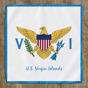 U.S. Virgin Islands Flag bandana, fashion /USA Bandana