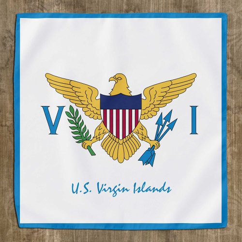 US Virgin Islands Flag bandana fashion USA Bandana