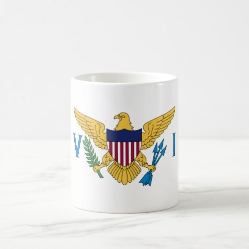 US Virgin Islands Flag Coffee Mug