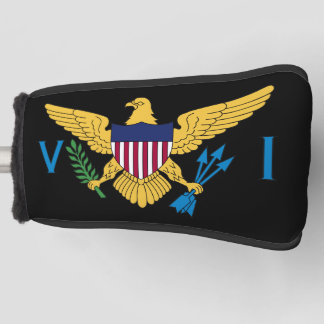 U.S. Virgin Islands Flag Golf Head Cover