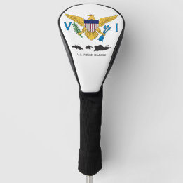 U.S. Virgin Islands Flag & Islands Golf Head Cover