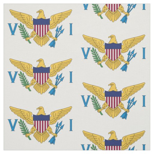U.S. Virgin Islands Flag (Large) Fabric