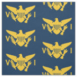 U.S. Virgin Islands Flag (Large) Navy Blue &amp; Gold Fabric