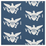 U.S. Virgin Islands Flag (Large) Navy Blue &amp; White Fabric