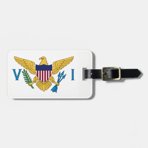 US Virgin Islands Flag Luggage Tag