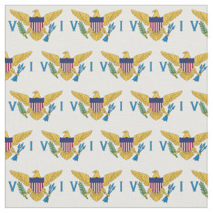 U.S. Virgin Islands Flag (Small) Fabric