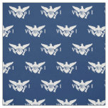 U.S. Virgin Islands Flag (Small) Navy Blue &amp; White Fabric