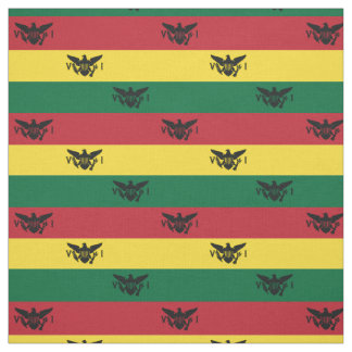 U.S. Virgin Islands Flag Small | Red Yellow Green Fabric