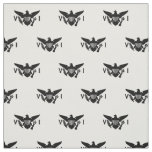 U.S. Virgin Islands Flag (Small) White &amp; Black Fabric