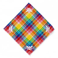 U.S. Virgin Islands Flag (White) Madras Pattern