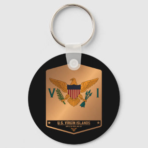 U.S. Virgin Islands Keychain