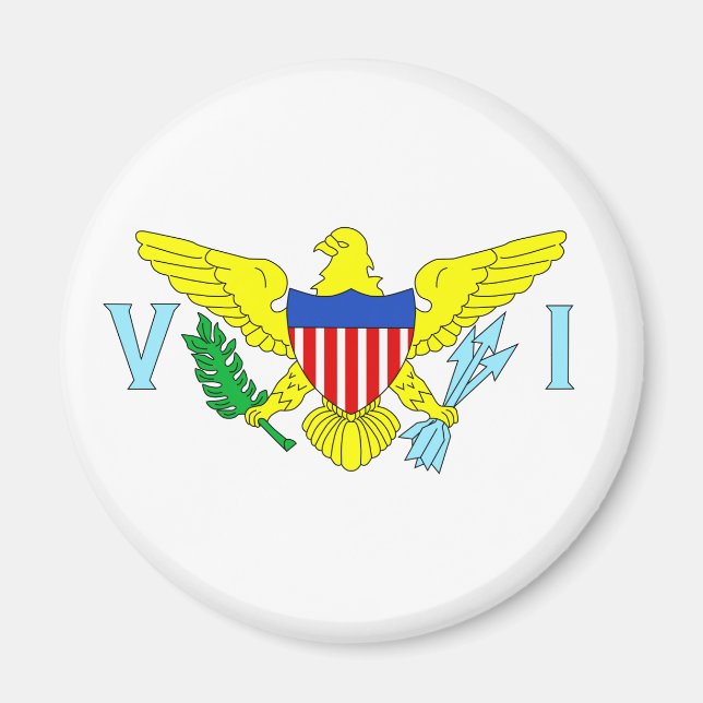 U.S. Virgin Islands Magnet (Front)