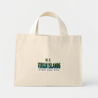 U.S. Virgin Islands  Mini Tote Bag