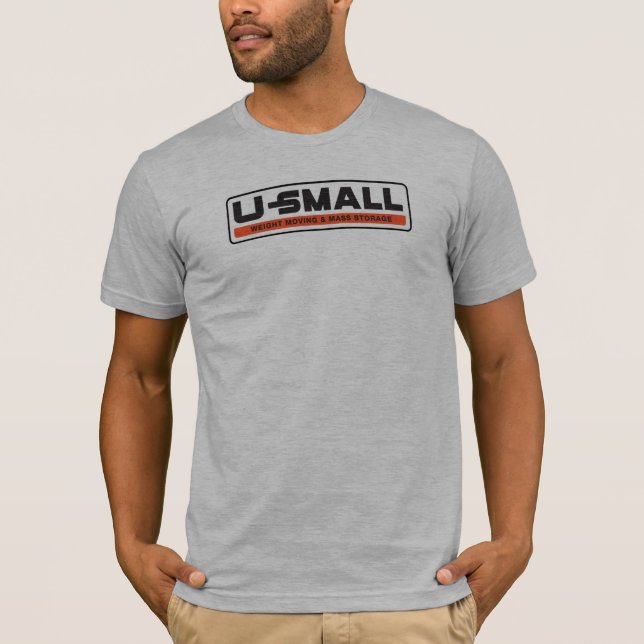 U-SMALL tee, original version T-Shirt (Front)