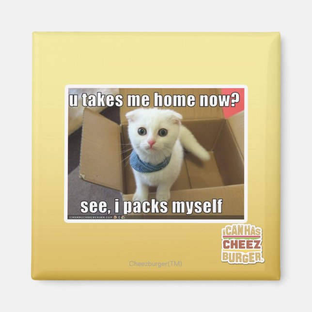 U take me home now? magnet (Front)