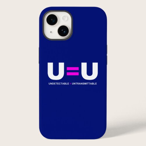 U=U HIV Undetectable Equals Untransmittable Case-Mate iPhone 14 Case