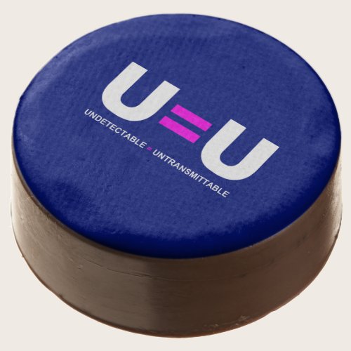 U=U HIV Undetectable Equals Untransmittable Chocolate Covered Oreo