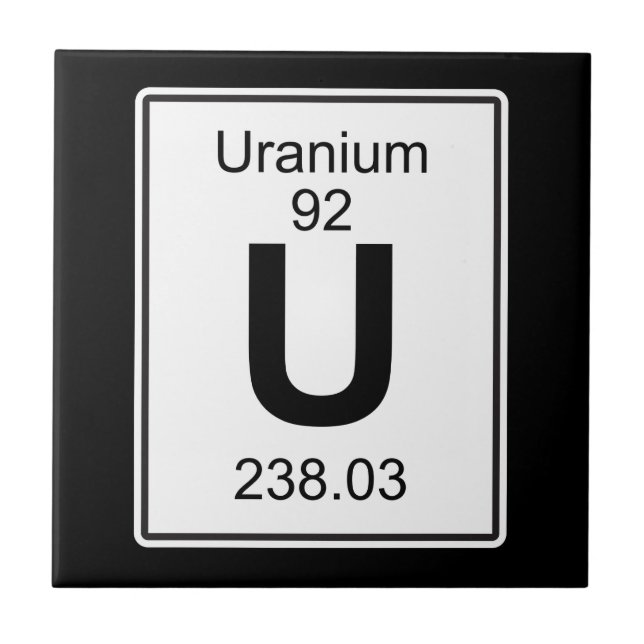 U - Uranium Tile (Front)