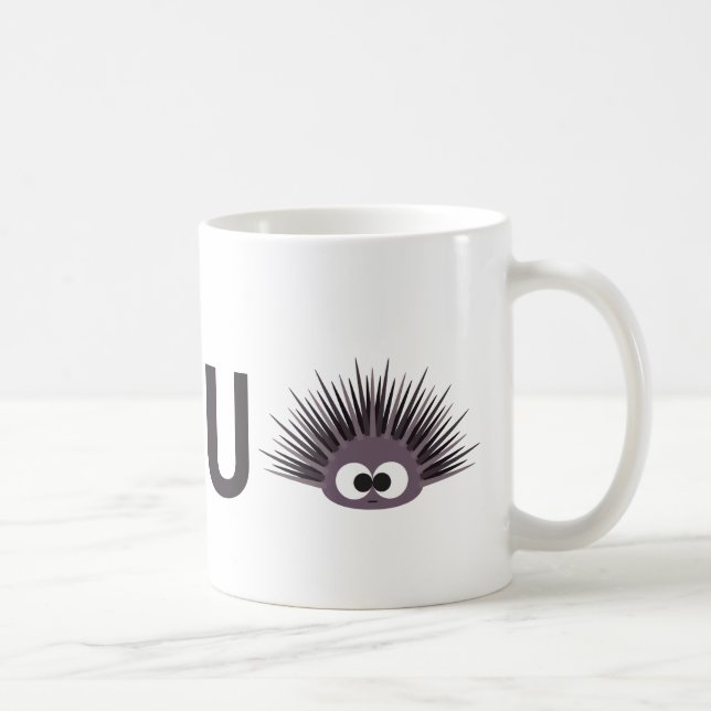 U - Urchin Coffee Mug (Right)
