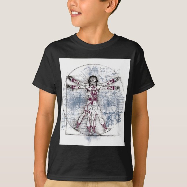 U.V MAN(Universal Vitruvian Man) T-Shirt (Front)
