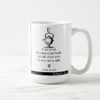 U was an urn coffee mug